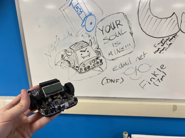 An evil robot.